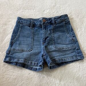 Classic Blue Denim Jean Shorts